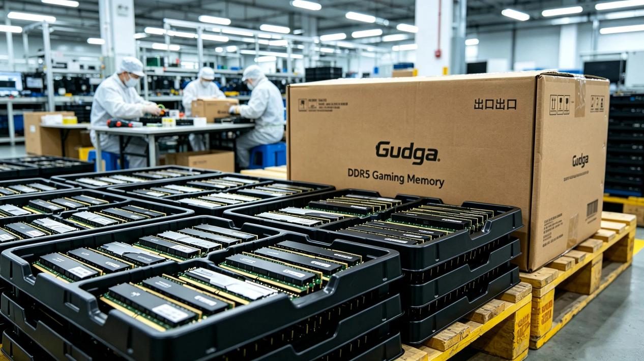 Gudga、世界的な DRAM 供給逼迫の中、35,000 ユニットのメモリモジュールを発売