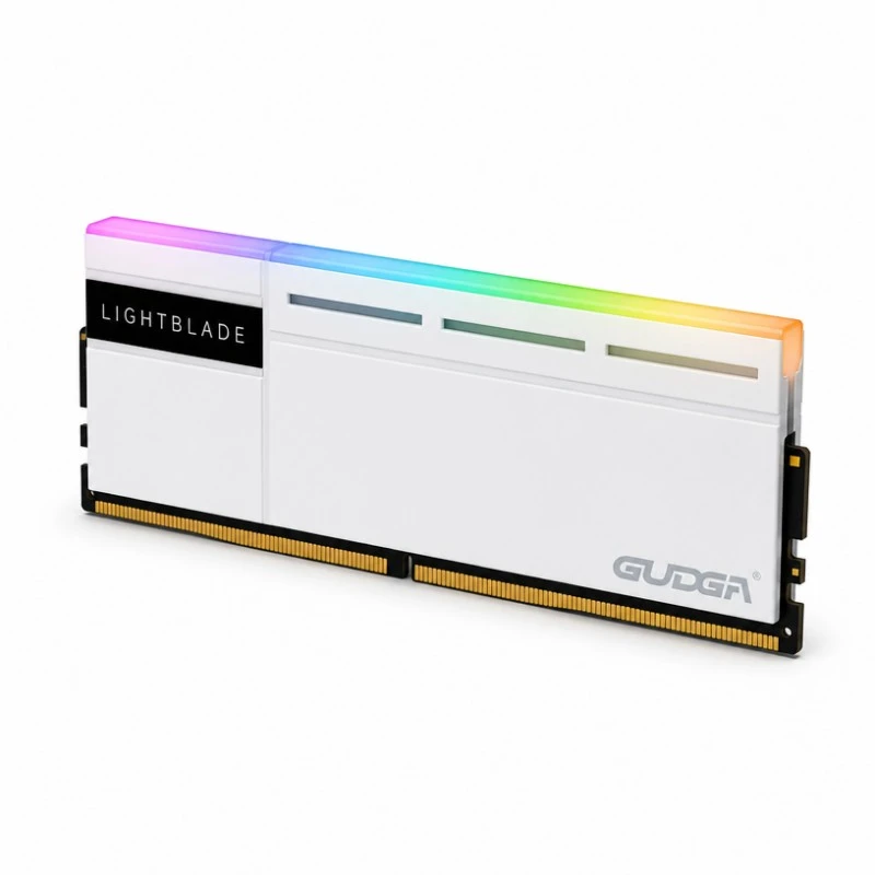 DDR5 RGB UDIMM RAM 非 ECC ヒートシンク デスクトップ メモリ モジュール